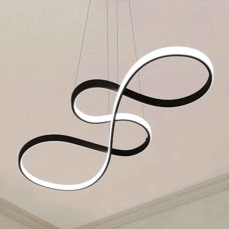 ЛЕД Висящ полилей (75+32см)