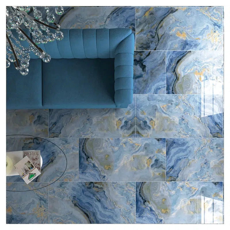 Гранитогрес „Хипнос" син полиран 60x120cm