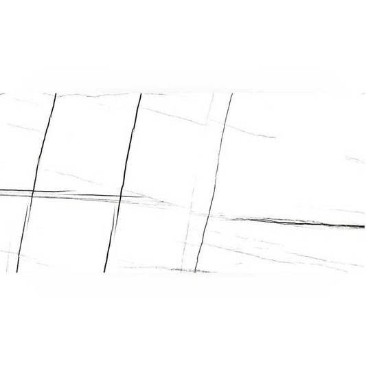 Гранитогрес „Даймънд" бял полиран 60x120cm