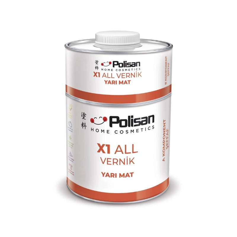 X1 All Лак Полумат
