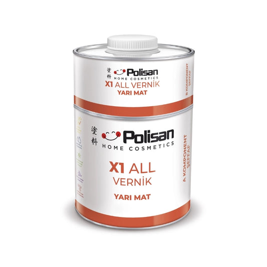 X1 All Лак Полумат