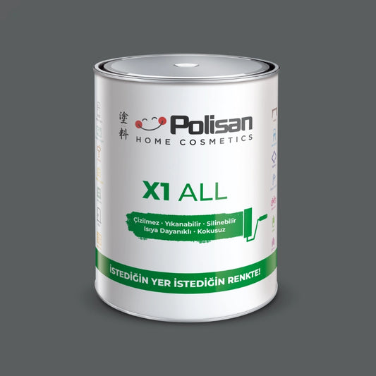 Интериорна боя X1 All Кардак сиво 0.75Л