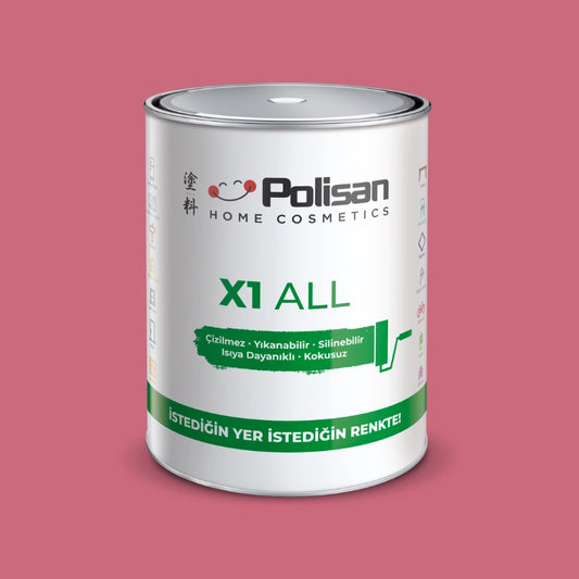 Интериорна боя X1 All Сладко розово 0.75Л