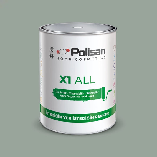Интериорна боя X1 All Лимонова плесен 0.75Л