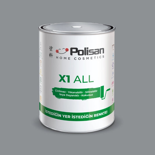 Интериорна боя X1 All Есенно сиво 0.75Л