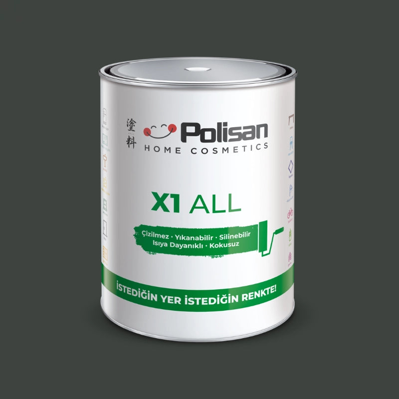 Интериорна боя X1 All Дъждовна гора 0.75Л