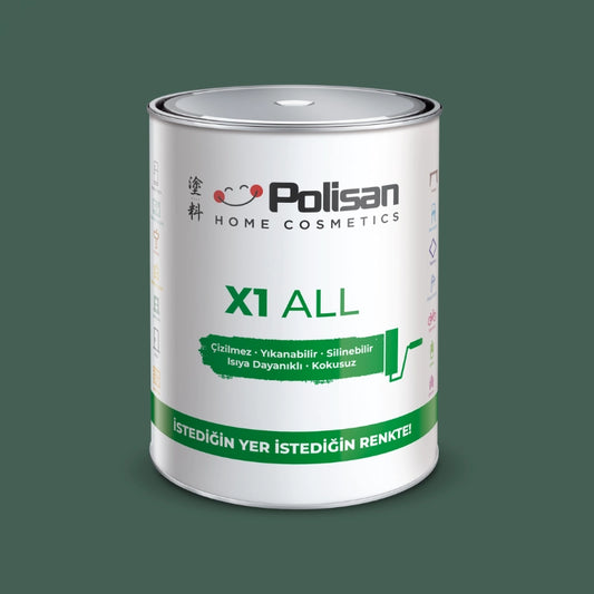 Интериорна боя X1 All Кралски нефрит 0.75Л