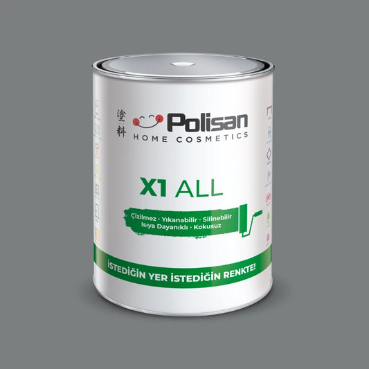 Интериорна боя X1 All Бетоново сиво 0.75Л
